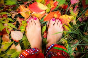 Beauté des pieds et vernis à domicile